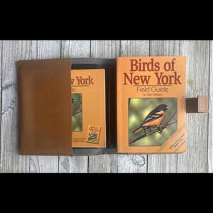 Birds of New York Field Guide & Audio CDs Identification Leather Set 2005 2nd Ed